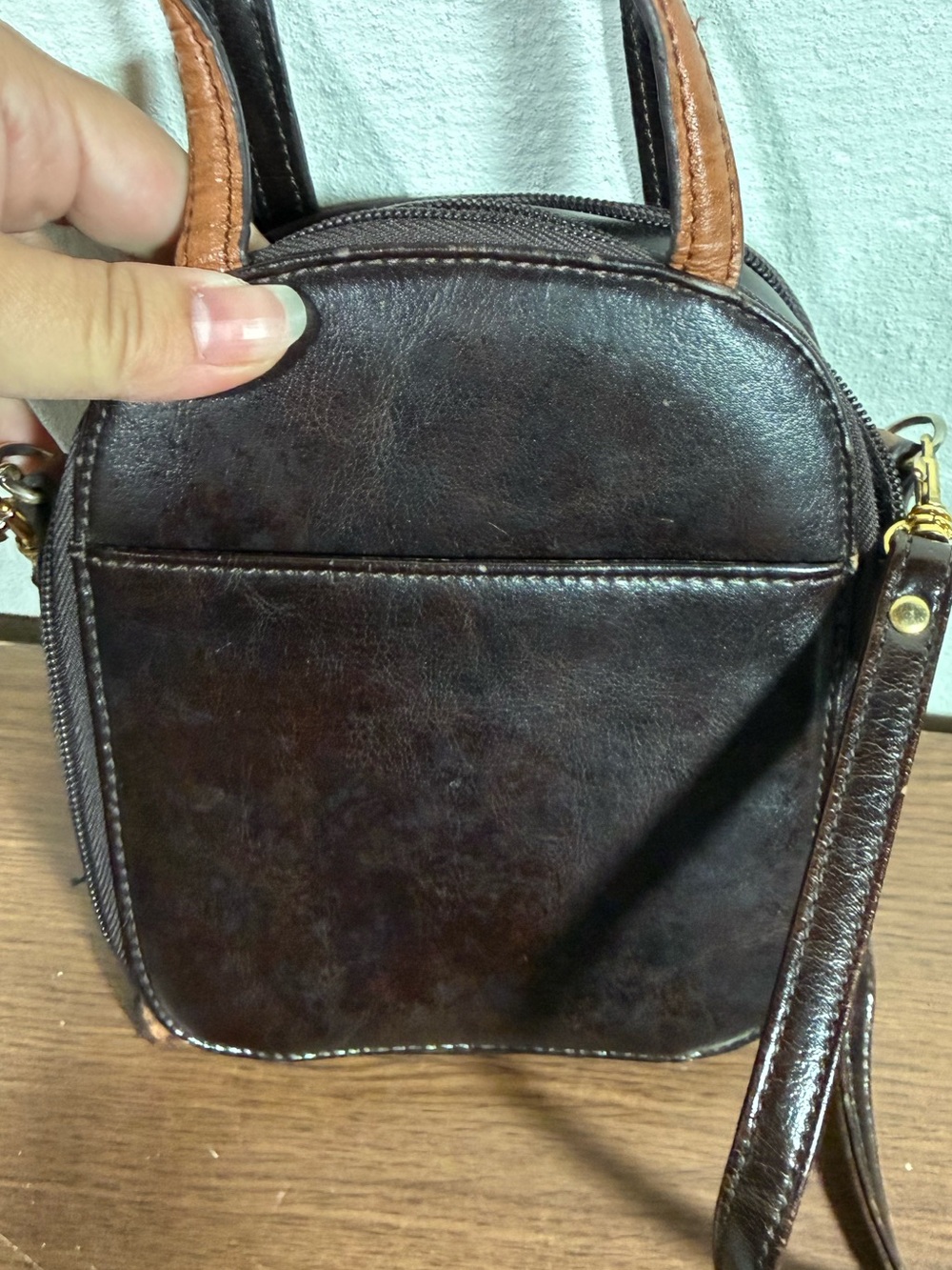 Vintage 80’s Belle Rose Crossbody Bag - Picture 7 of 7
